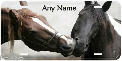 Horse Love Any Name Personalized Tag Novelty Car Auto License Plate